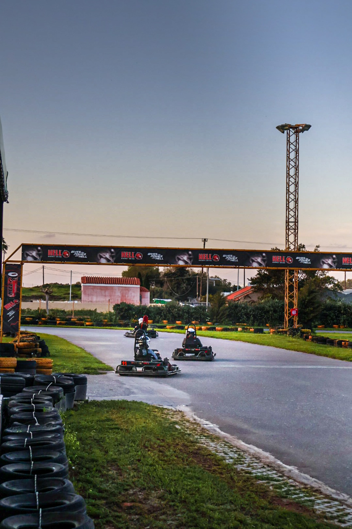 Go Kart Malia racing photo