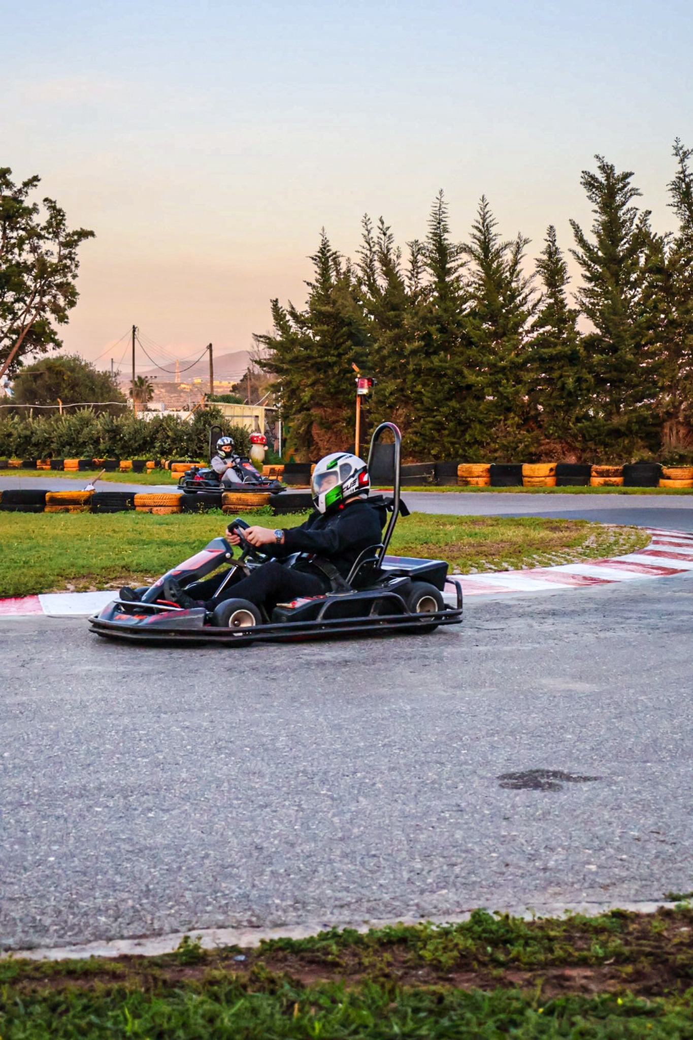 Go Kart Malia racing photo